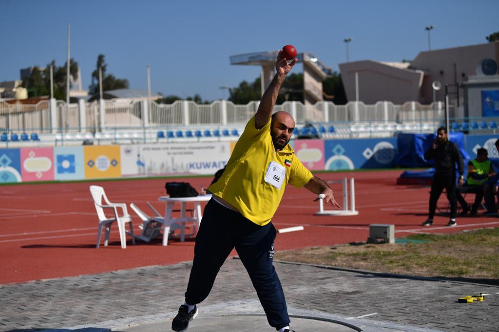 لاعب دفع الجلة عبدالله خدادا